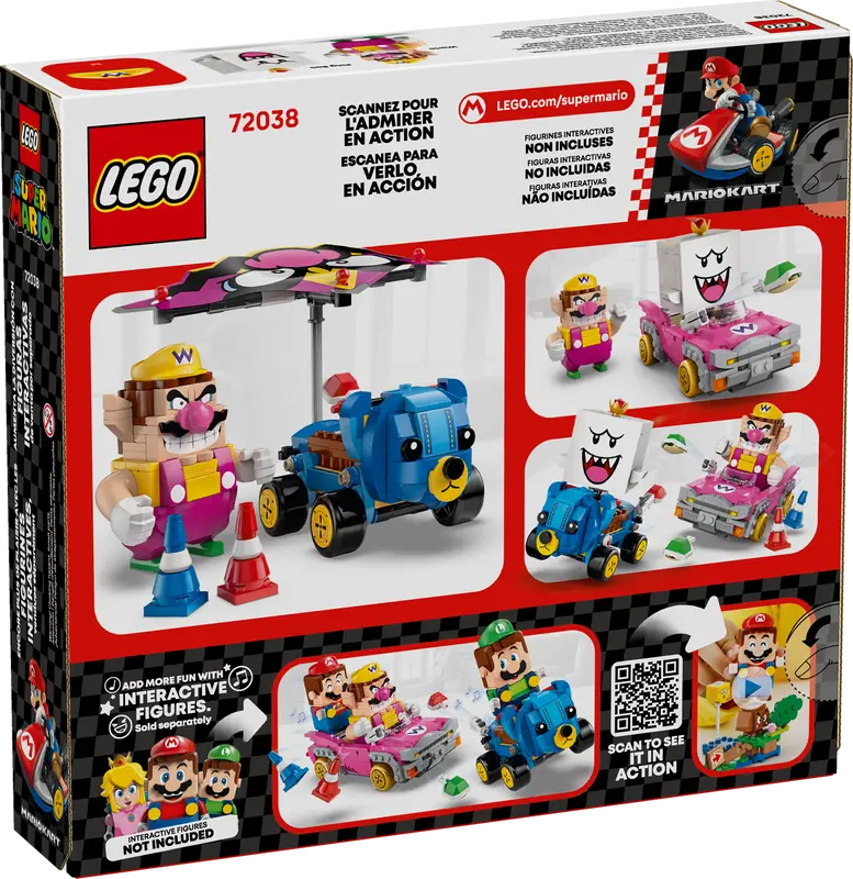Mario Kart – Ensemble de course Wario et King Boo (72038)